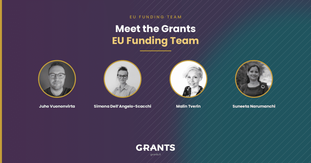 Meet the Grants EU Funding Team